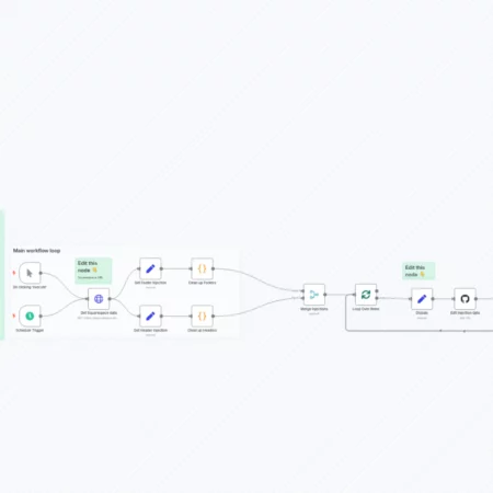 Резервное копирование кодовых инъекций Squarespace в Github n8n шаблон