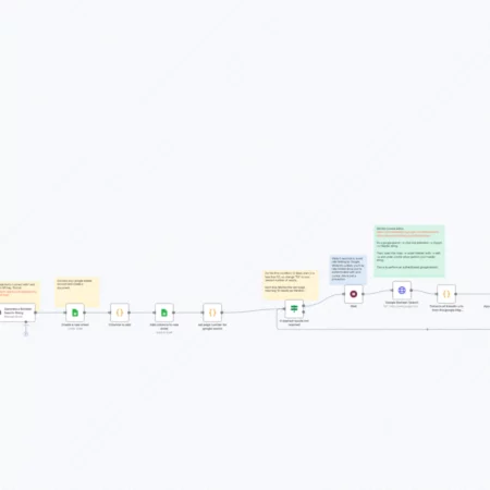 Автоисточник кандидатов с LinkedIn с использованием Boolean Search GPT-4 и Google X-ray n8n шаблон