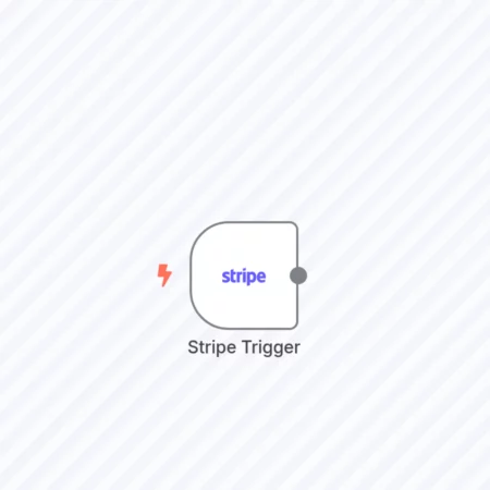 Получайте обновления о событиях Stripe n8n шаблон